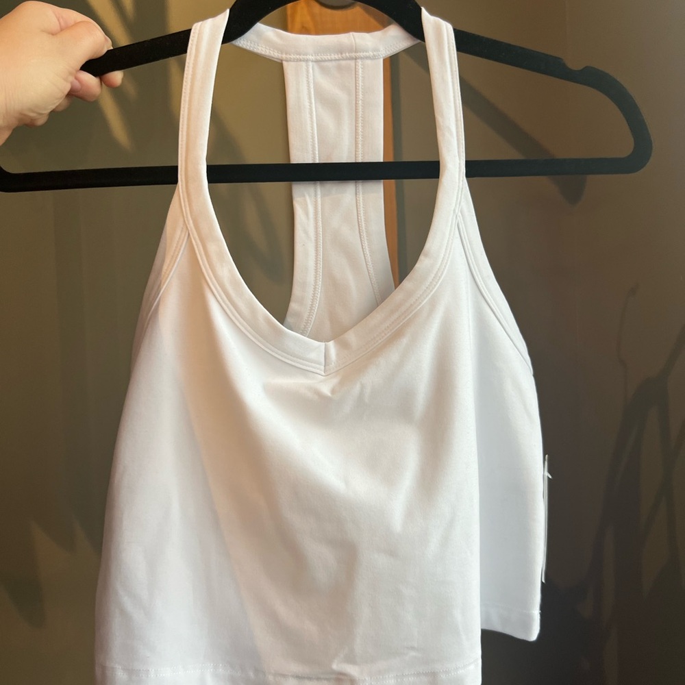 Beyond Yoga White Women's Tank Top